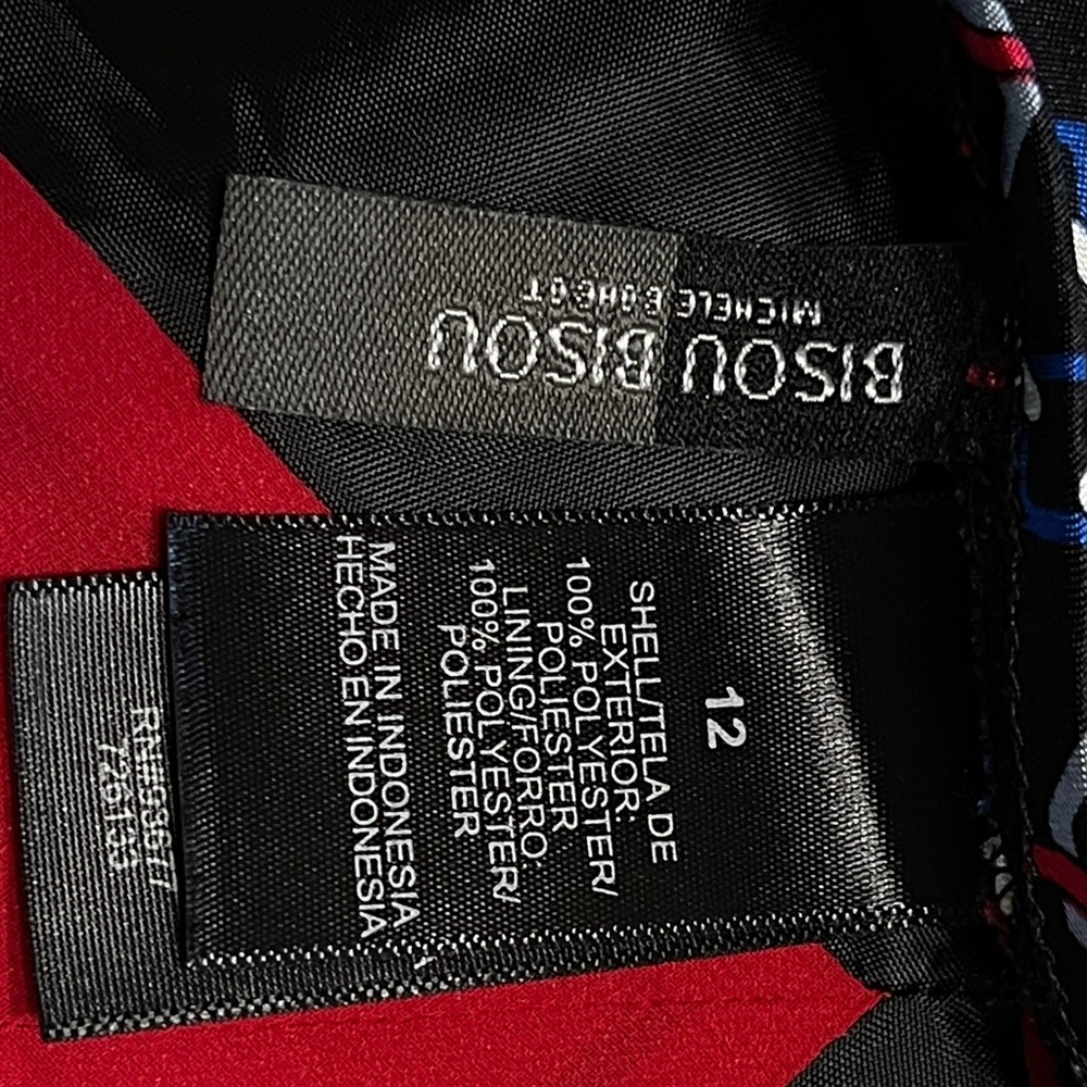 Bisou Bisou Black & Red Bustier Camisole – Vintage Y2K Bombshell Style - Picture 11 of 11